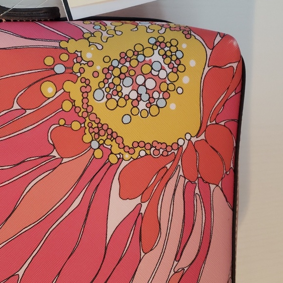 Trina Trina Turk Desert Rose Floral Crossbody Shoulder Bag Small Purse Womens - Picture 10 of 13